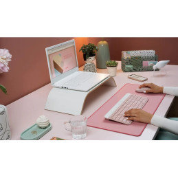 Logitech Slim Wireless Keyboard and Mouse Combo MK470 - ROSE - US INT'L - INTNL