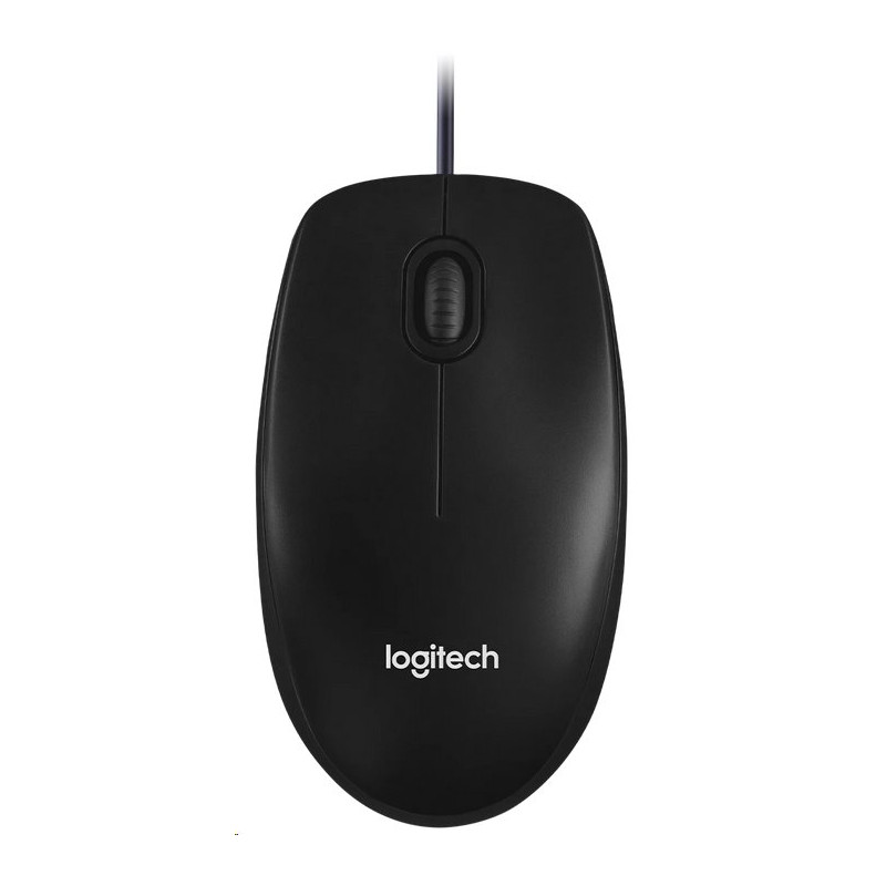 Logitech Corded Mouse M100 BLACK - EMEA