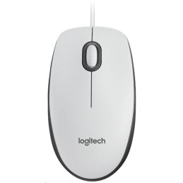 Logitech Corded Mouse M100 WHITE - EMEA