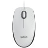 Logitech Corded Mouse M100 WHITE - EMEA