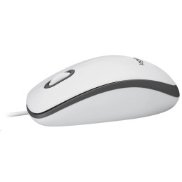 Logitech Corded Mouse M100 WHITE - EMEA