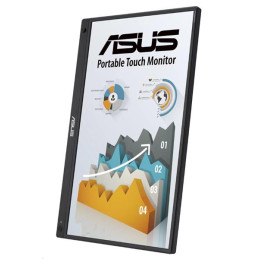 ASUS ZenScreen MB16AHT 15,6" IPS prenosný dotykový USB-C monitor 1920x1080 5ms 220cd micro-HDMI repro