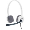 Logitech Headset Stereo H150 / kabelgebundene Kopfhörer + Mikrofon / 3,5 mm Klinke / Kokosnussweiß
