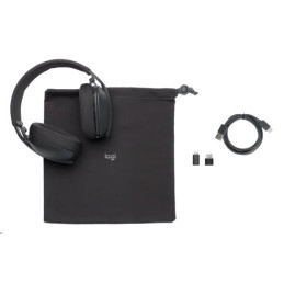 Logitech Zone Vibe Wireless UC headset - GRAPHITE - EMEA