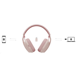 Logitech Zone Vibe Wireless UC headset - GRAPHITE - EMEA