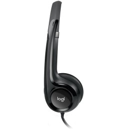 Logitech Headset Stereo H390/ drátová sluchátka + mikrofon/ USB/ černá