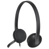Logitech Headset Stereo H340/ drôtové slúchadlá + mikrofón/ USB/ čierna
