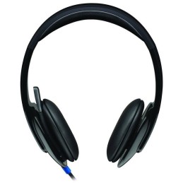 Logitech Headset Stereo H540/ drátová sluchátka + mikrofon/ USB/ černá
