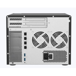 QNAP TS-h886-D1602-8G (Xeon 3,2GHz, ZFS, 8GB ECC RAM, 6x3,5"+2x 2,5", 2xPCIe, 4x 2,5GbE, 2xM.2 NVMe)