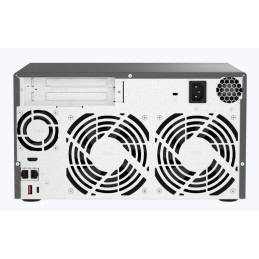 QNAP TVS-h874X-i9-64G (16core (i9), ZFS, 64GB RAM, 8x SATA, 2x M.2 NVMe, 2x PCIe, 2x2,5GbE, 2x10GbE)
