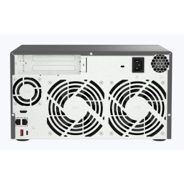 QNAP TVS-h874-i7-32G (12core (i7), ZFS, 32GB RAM, 8x SATA, 2x M.2 NVMe, 2x PCIe, 2x 2,5GbE, HDMI 4K)