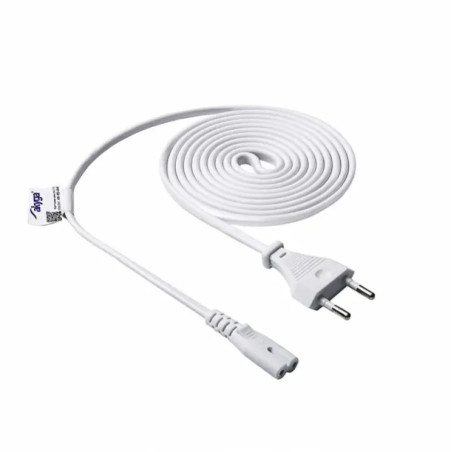 Akyga napájecí kabel 1.5m/250V/CEE 7/16-IEC C7 - bílá