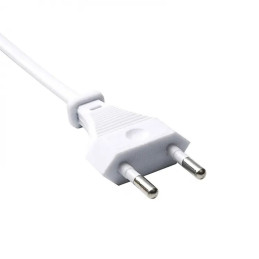 Akyga napájecí kabel 1.5m/250V/CEE 7/16-IEC C7 - bílá