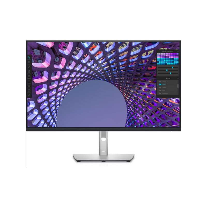 Dell 32 4K USB-C Hub Monitor - P3223QE - 31,50"/IPS/4K UHD/60Hz/5ms/Blck-Slvr/3RNBD