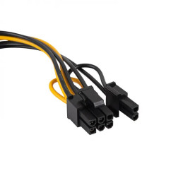 Akyga adaptér SATA /PCI-Express 6+2-pin