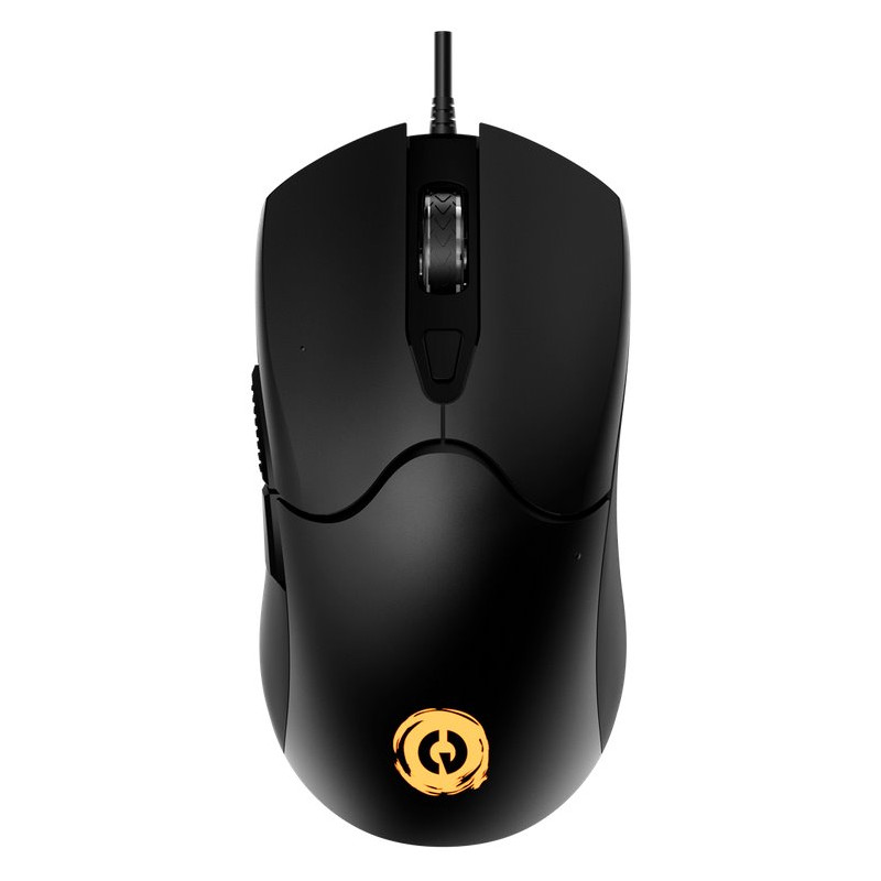CANYON Herní drátová myš ACCEPTER GM-211, optická, RGB, až 7200 DPI, 6tl. programovatelných, černá