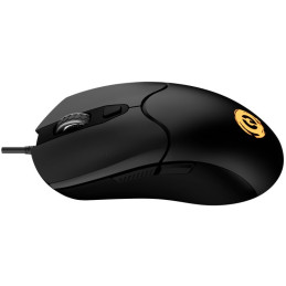 CANYON Herní drátová myš ACCEPTER GM-211, optická, RGB, až 7200 DPI, 6tl. programovatelných, černá