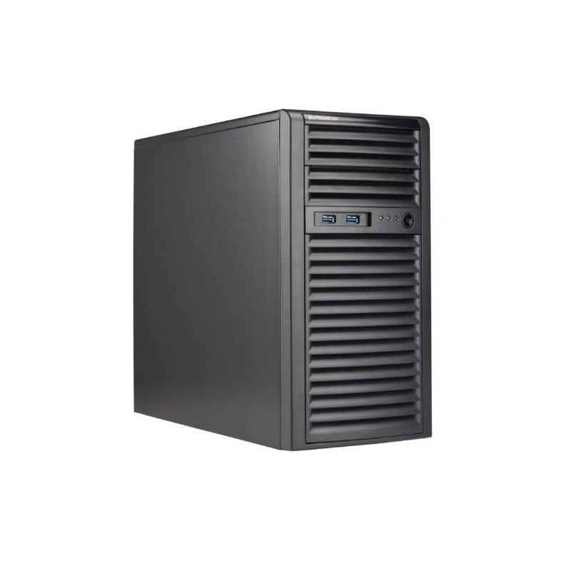 SUPERMICRO Mid-Tower 4x 3,5" fixed HDD, 2x 5,25", 1x external 3,5", 2x 600W