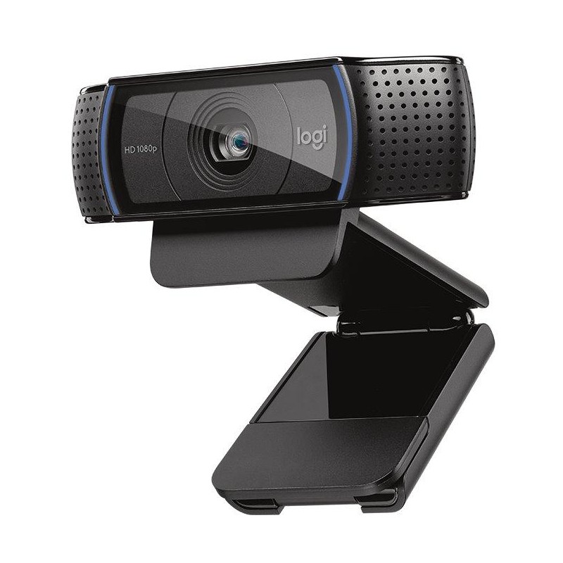Logitech HD webkamera C920/ 1920x1080/ 15MPx/ USB/ černá