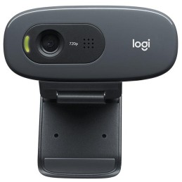 Logitech HD webkamera C270/ 1280x720/ 3MPx/ USB/ šedá