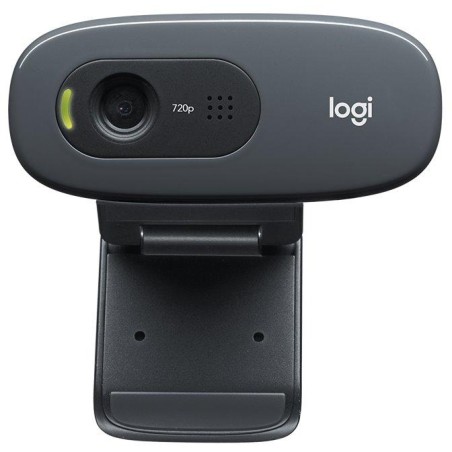 Logitech HD webkamera C270/ 1280x720/ 3MPx/ USB/ šedá