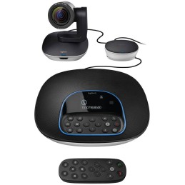 Logitech HD webkamera Group ConferenceCam/ 1920x1080/ USB/ Bluetooth/ NFC/ Kensington port/ Dálkové ovládání
