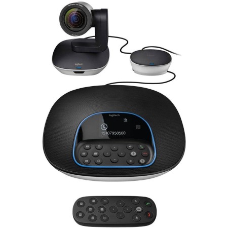 Logitech HD webkamera Group ConferenceCam/ 1920x1080/ USB/ Bluetooth/ NFC/ Kensington port/ Dálkové ovládání
