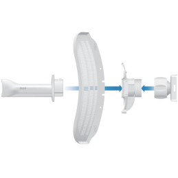 Ubiquiti Parabola LiteBeam LBE-M5-23 AirMax, 1x1 MIMO 5 GHz, 23 dBi