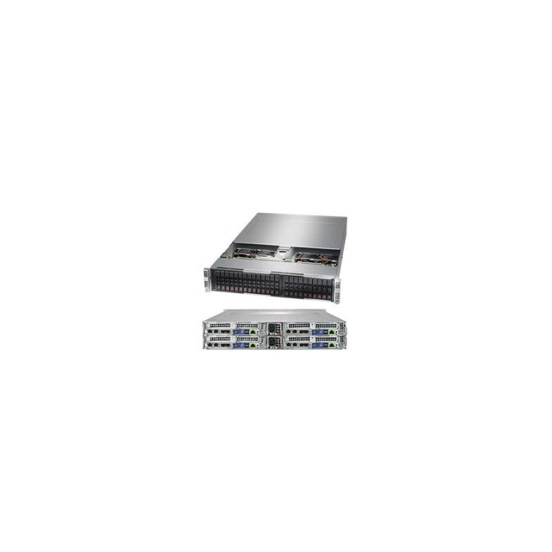 SUPERMICRO 3U MC 8x (2334, 4x 32GB, 2x 5400MAX 1,9T, 2x 10Gb SFP+), 2x2000Wt