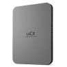 LaCie HDD External Mobile Drive Secure (2.5'/5TB/ USB 3.1 TYPE C), Space Gray