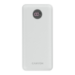CANYON Power Bank PB-2002, 20000mAh, bílá