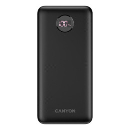 CANYON Power Bank PB-2002, 20000mAh, černá
