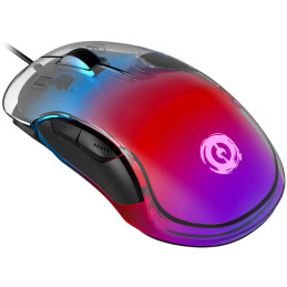 CANYON Herní drátová myš BRAVER GM-728, optická, RGB, až 12 800 DPI, 7tl. programovatelných, černá