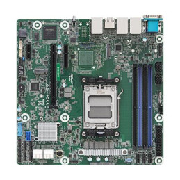 ASRock Rack B650D4U - AM5, B650E, 4xDDR5 ECC/nonECC UDIMM, 4x SATA, 2xM.2, 3x PCIe, 2x1GB Lan, IPMI