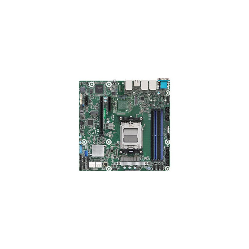ASRock Rack B650D4U - AM5, B650E, 4xDDR5 ECC/nonECC UDIMM, 4x SATA, 2xM.2, 3x PCIe, 2x1GB Lan, IPMI