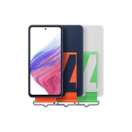 Samsung Silikonovy kryt s pútkom pre Samsung Galaxy A53 5G,modrý