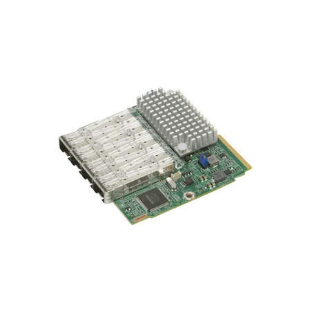SUPERMICRO AIOM Quad-Port 10GbE(2xRJ45 & 2xSFP+) Based on Intel X710