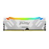 Kingston FURY Renegade White DDR5 16GB 6400MT/s DIMM CL32 RGB XMP