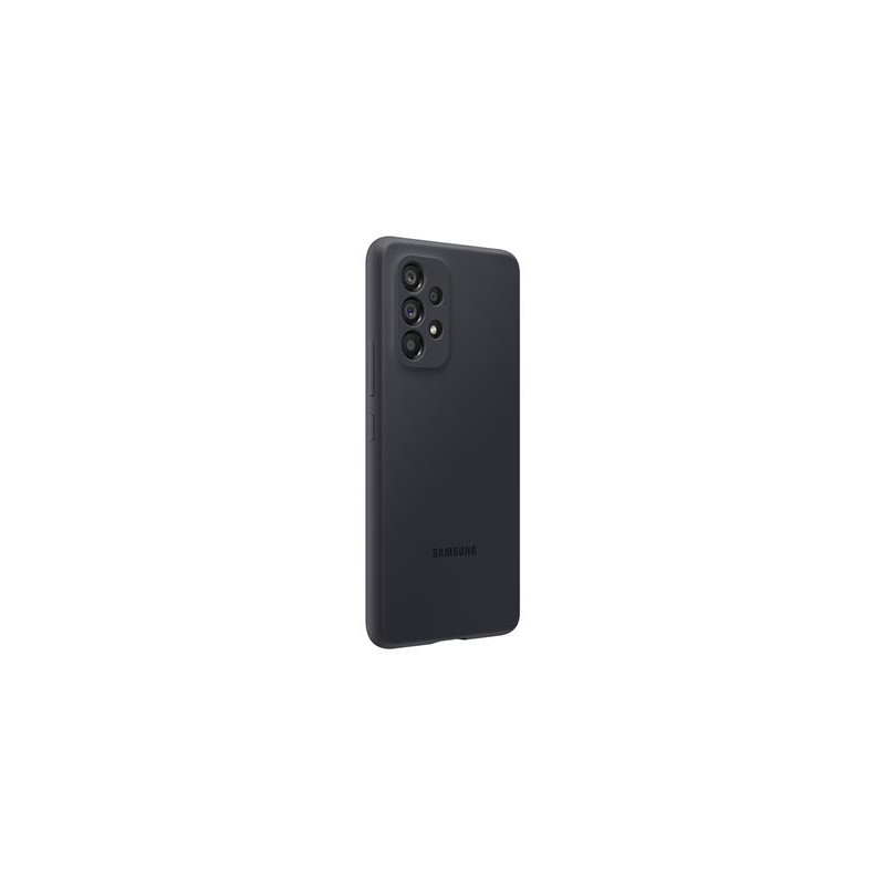 Samsung silikónový zadný kryt pre A53 5G, čierny