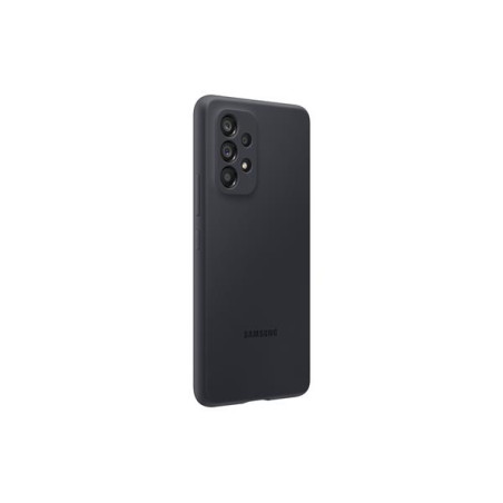 Samsung silikónový zadný kryt pre A53 5G, čierny