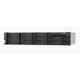 QNAP TS-855eU-RP-8G (2,8GHz, 8GB RAM, 8x SATA, 2x 2,5GbE, 2x M.2 NVMe, 2x PCIe, malá hloubka)