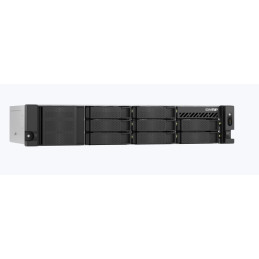 QNAP TS-855eU-RP-8G (2,8GHz, 8GB RAM, 8x SATA, 2x 2,5GbE, 2x M.2 NVMe, 2x PCIe, malá hloubka)