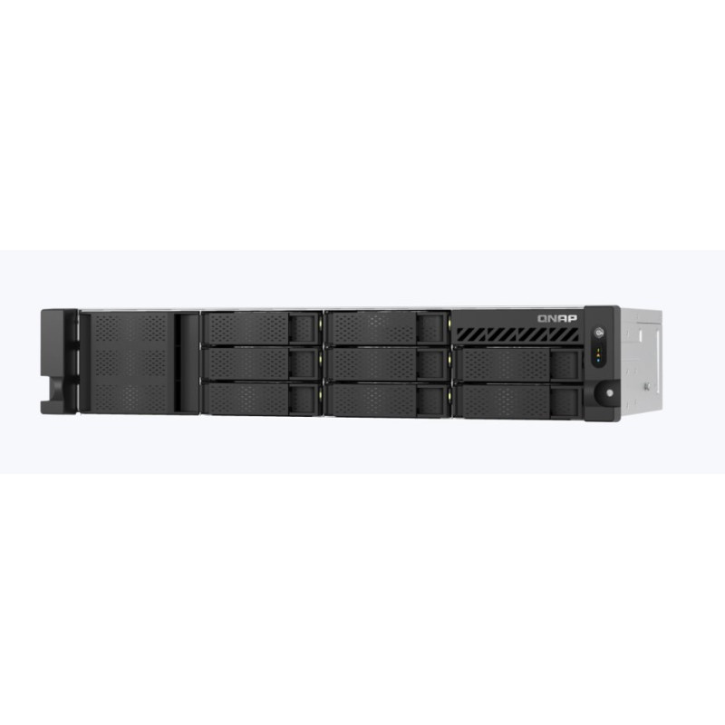 QNAP TS-855eU-8G (8core 2,8GHz, 8GB RAM, 8x SATA, 2x 2,5GbE, 2x M.2 NVMe, 2x PCIe, malá hloubka)