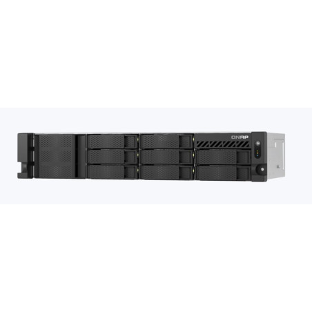 QNAP TS-855eU-8G (8core 2,8GHz, 8GB RAM, 8x SATA, 2x 2,5GbE, 2x M.2 NVMe, 2x PCIe, malá hloubka)