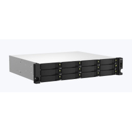 QNAP TS-1264U-RP-8G (4core 2,9GHz, 8GB RAM, 12x SATA, 2x 2,5GbE, 1x PCIe, 1x HDMI, 4x USB, 2x zdroj)