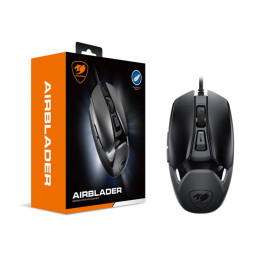 COUGAR herní myš drátová AIRBLADER čip PMW3389 16000dpi 62g light weight