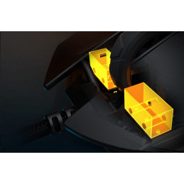 COUGAR herní myš drátová AIRBLADER čip PMW3389 16000dpi 62g light weight
