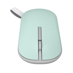 ASUS MOUSE Marshmallow MD100 zelena & ružová - optická bezdrôtová myš, zelena,BT+2.4GHZ, 2 farebné kryty