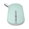 ASUS MOUSE Marshmallow MD100 zelena & ružová - optická bezdrôtová myš, zelena,BT+2.4GHZ, 2 farebné kryty
