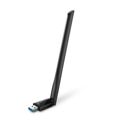 AC1300 High Gain Dual Band Wi-Fi USB Adapter SPEED: 867 Mbps at 5 GHz, 400 Mbps at 2.4 GHz SPEC: 1× High Gain External A